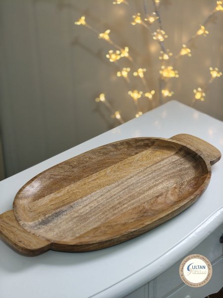 صينية خشب مانجو