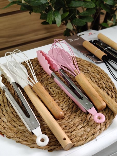 طقم مغارف سيليكون