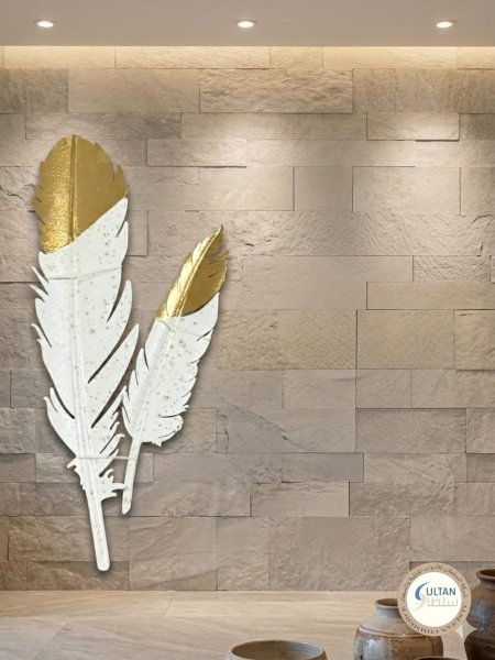 ديكور حائط ريشة