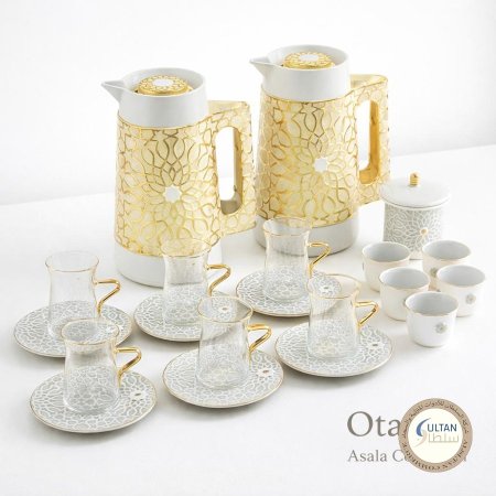 مجموعة أصالة رمادي وذهبي من أوتانتيك