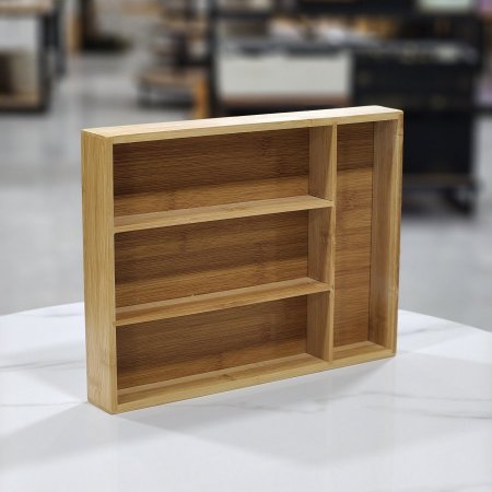 منظم ملاعق خشبي