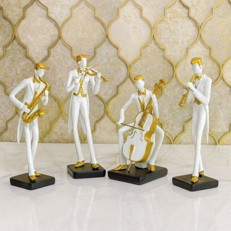 طقم تحف موسيقى 4 قطع