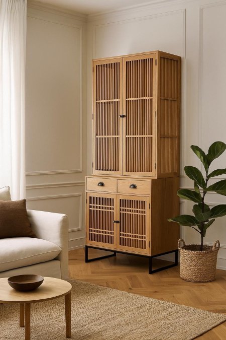 خزانة خشب ريكور