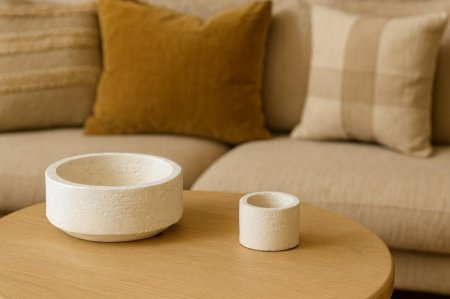 طقم جاط حجر 2 قطعة