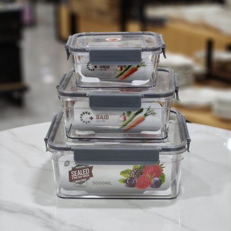 طقم علب حفظ طعام