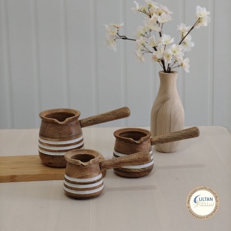 غلاية تقديم خشب مانجو