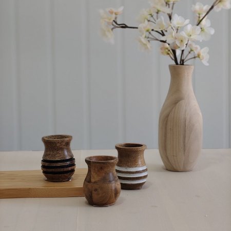 قرعة متّة خشب