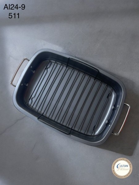 صينية تيفال مع شبك ثقيلة