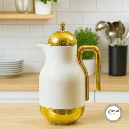 دلة قهوة معدن ثقيل 1 لتر