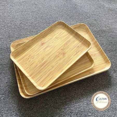 طقم صواني ميلامين 3 قطع