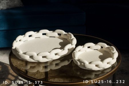 صينية ديكو حجر